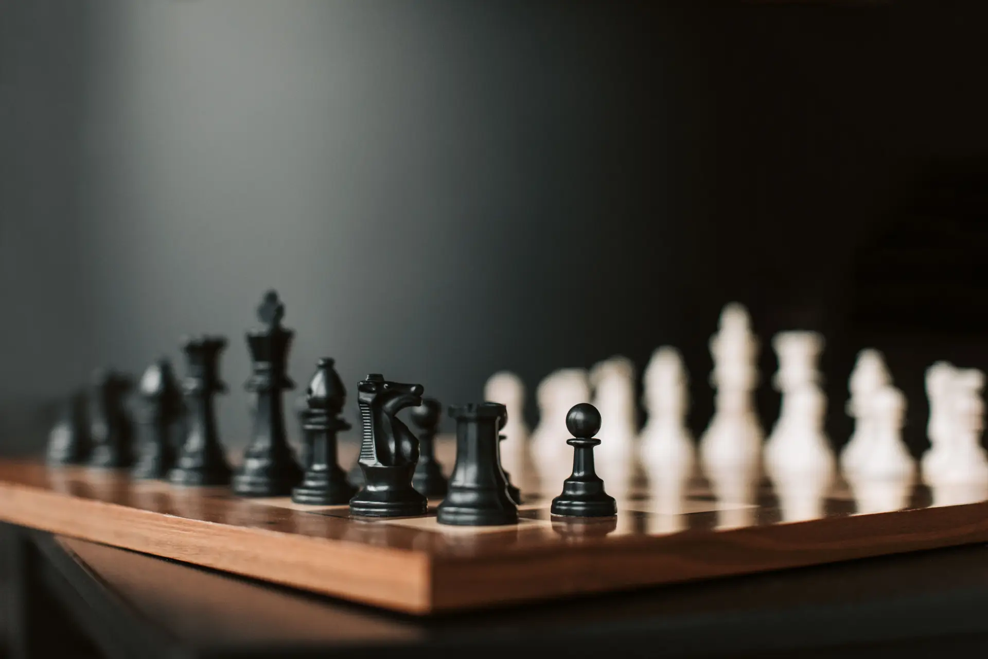 Black chess pieces